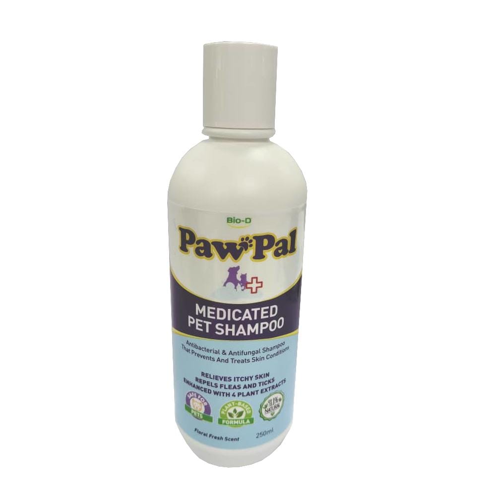 BIO-D PAWPAL PET MEDICATED SHAMPOO SOLUTION 250ML