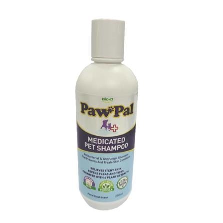 BIO-D PAWPAL PET MEDICATED SHAMPOO SOLUTION 250ML