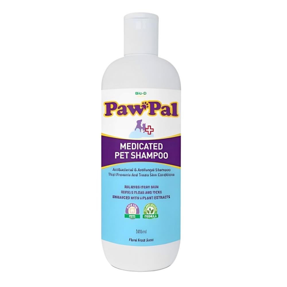 BIO-D PAWPAL PET MEDICATED SHAMPOO SOLUTION 500ML