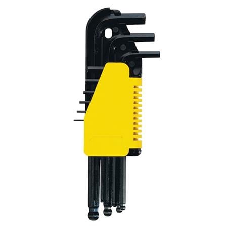 BALL-POINT HEX KEY 1.5MM - 10MM STANLEY 9PCS/EA
