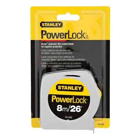 MEASURING TAPE POWERLOCK 8M/26ft #33-428-2