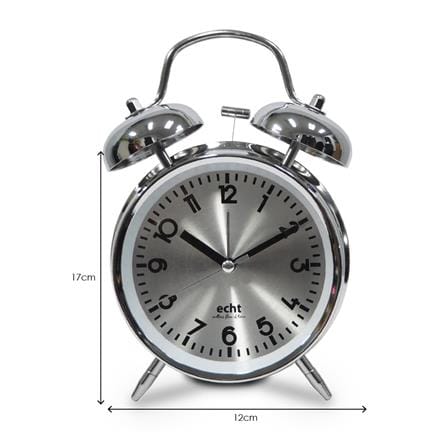 ECHT 4" Alarm Clock E417 With Backlight