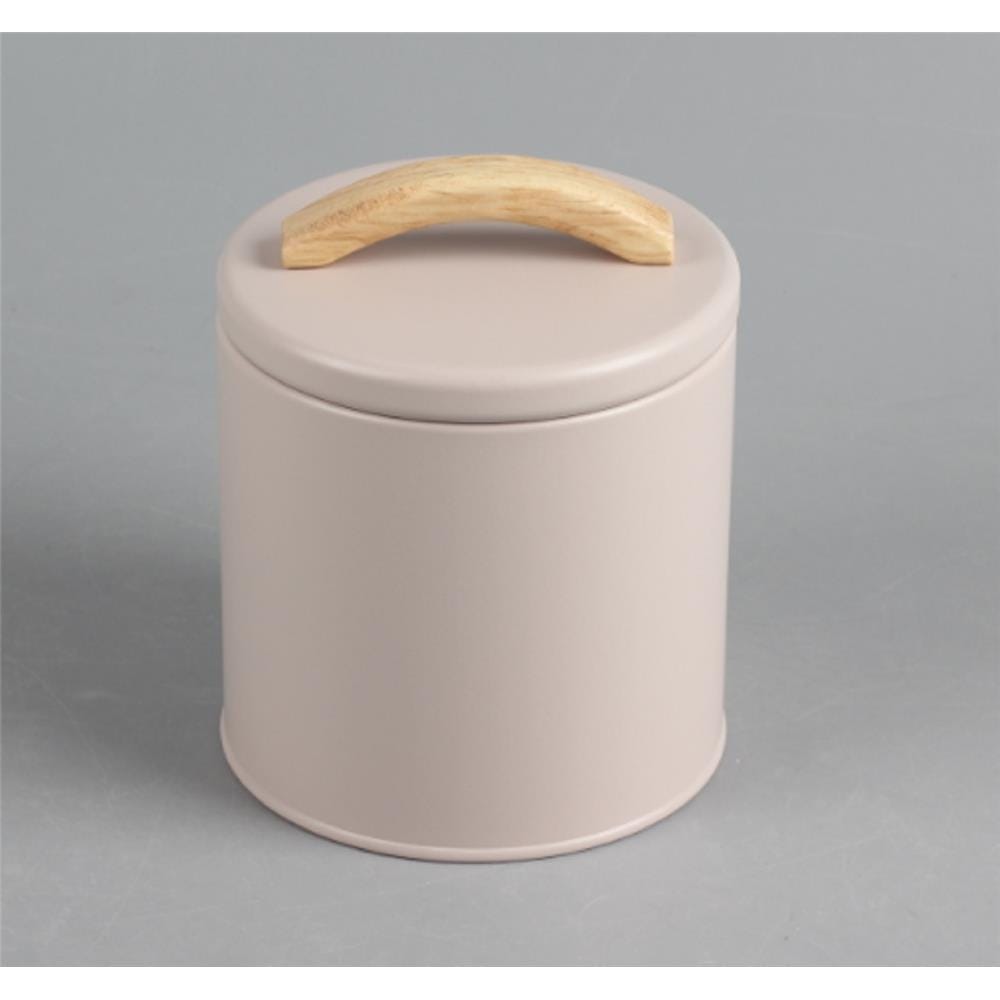 CANISTER 0.9L TOWN KECH BROWN 11X11X12CM