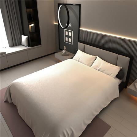 ZOE FITTED BEDSHEET 200TC ZH0005 FBSPS SINGLE
