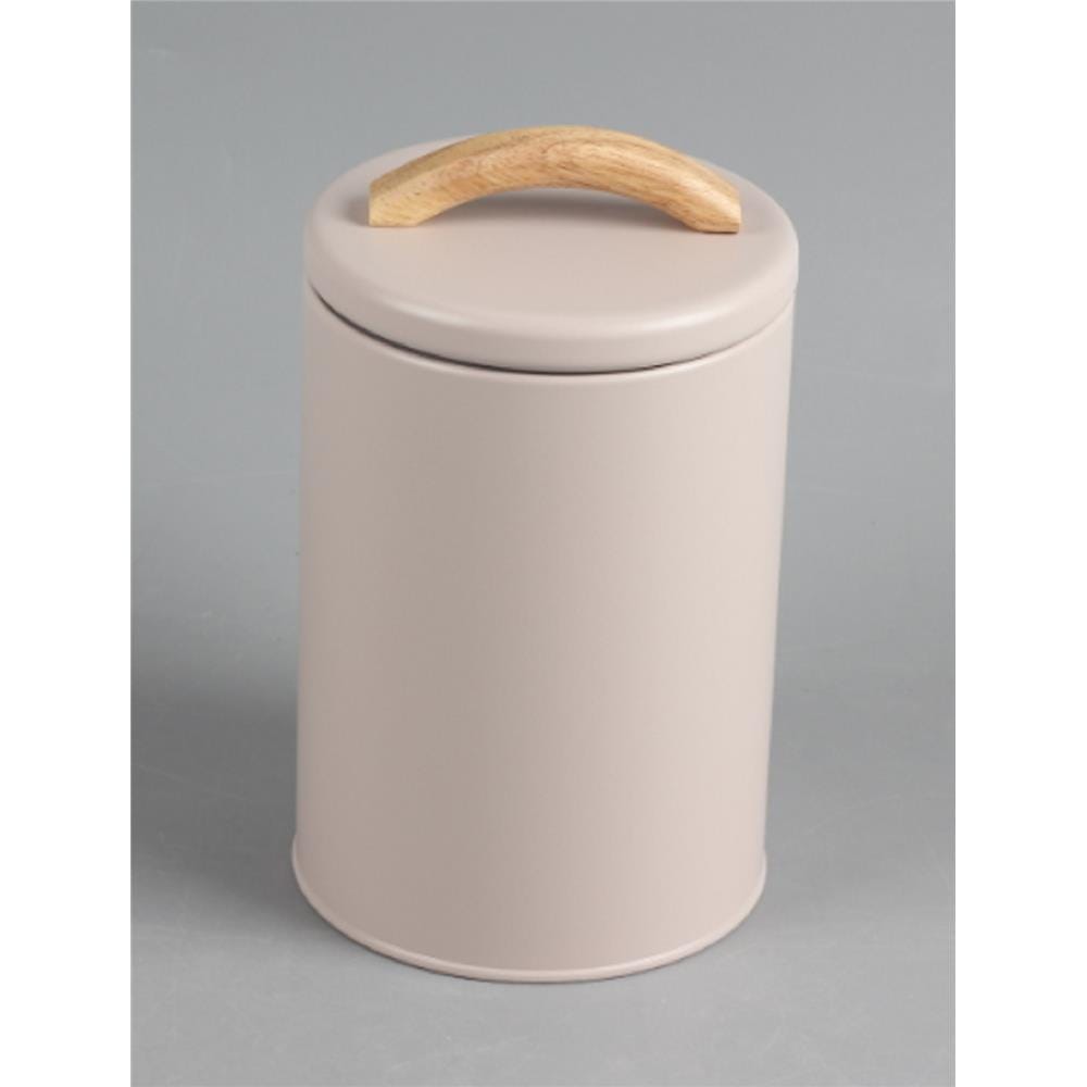 CANISTER 0.9L TOWN KECH BROWN 11.3X11.3X18.7cm
