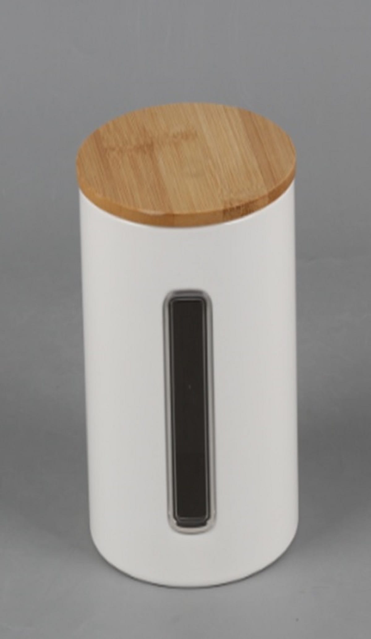 CANISTER 1L HOMME KECH WHITE 10.5X10.5X19CM