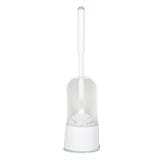 TOILET BRUSH SET 2IN1 15X13X27CM WHITE