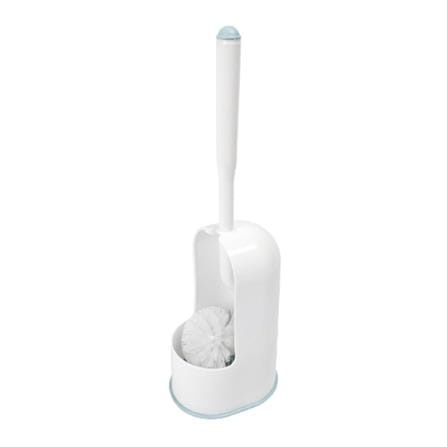 TOILET BRUSH SET 2IN1 15X13X27CM WHITE
