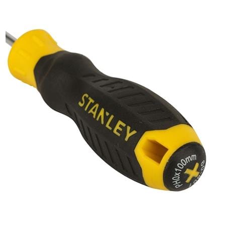 STANLEY CUSHION GRIP SCREWDRIVER (+) PH0 x 100mm
