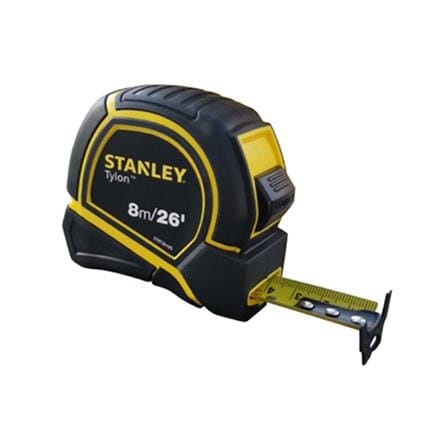 TYLON MEASURING TAPE 8m/26ft STANLEY #36-195