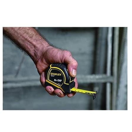 TYLON MEASURING TAPE 8m/26ft STANLEY #36-195