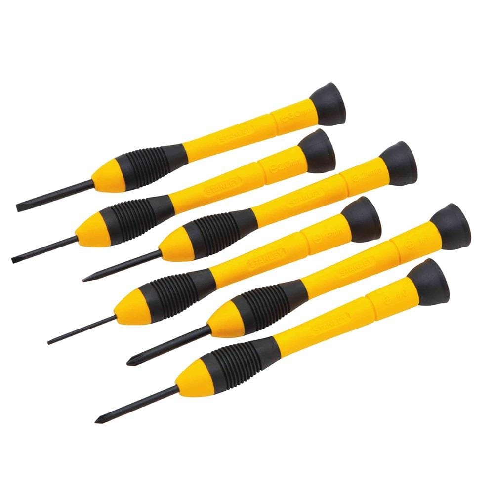 PRECISION SCREWDRIVERS SET 6pcs/ea STANLEY 66-052