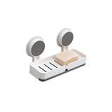COSSY PLUS SOAP HOLDER JS185012 WHITE H12.5XW20.8XD7.8CM