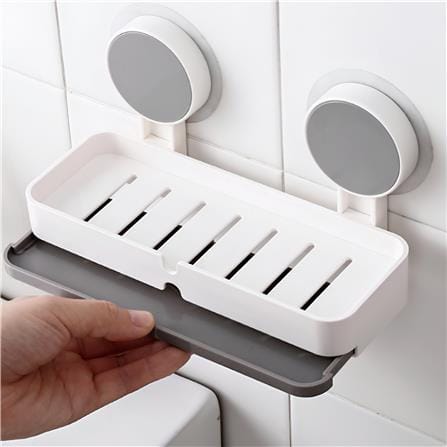 COSSY PLUS SOAP HOLDER JS185012 WHITE H12.5XW20.8XD7.8CM
