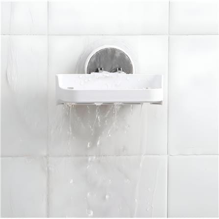 COSSY+ SOAP HOLDER JS185009 WHITE 6X11X13CM