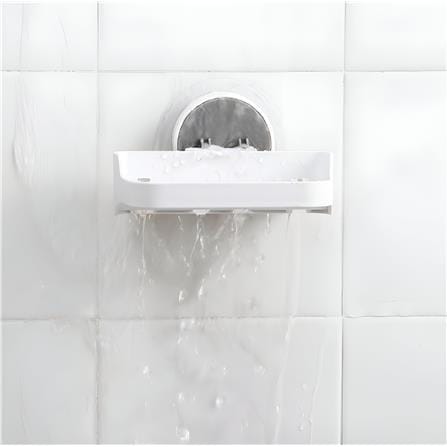 COSSY PLUS SOAP HOLDER JS185009 WHITE 6X11X13CM