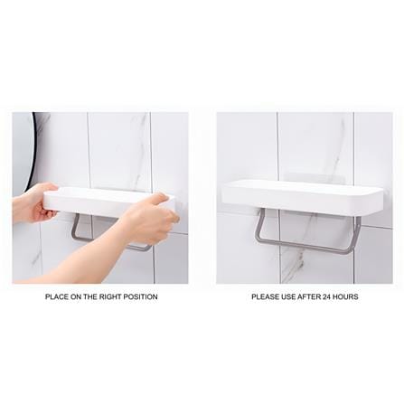 COSSY+ MULTI BATH RACK JS185019 STAINLESS STEEL 10.5X28X8.8CM