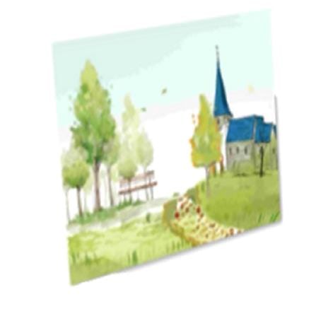 COSSY PLUS ANTI SLIP MAT CP-MAT009 VILLAGE H0.5XW30XD40 CM