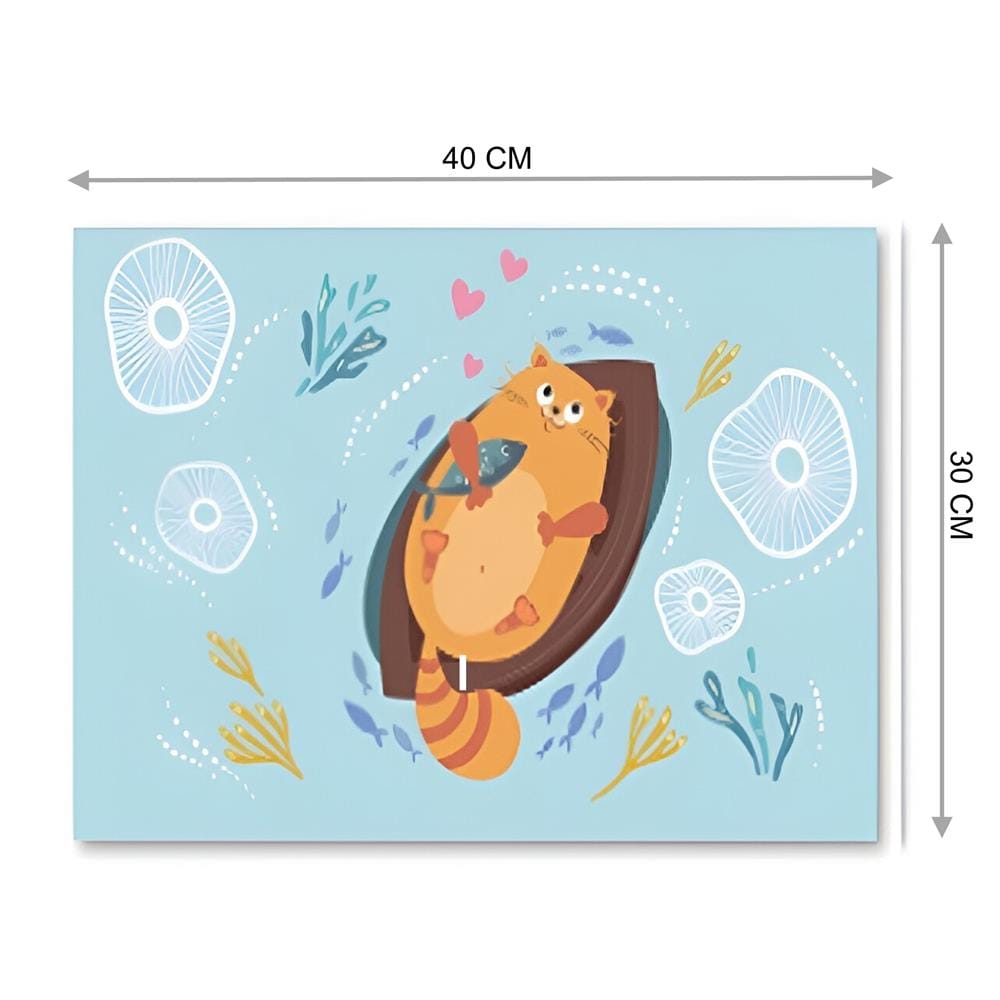 COSSY+ NON SLIP MAT CP-MAT007 RELAX CAT H0.4XW30XD40 CM