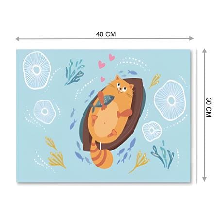 COSSY PLUS NON SLIP MAT CP-MAT007 RELAX CAT H0.4XW30XD40 CM