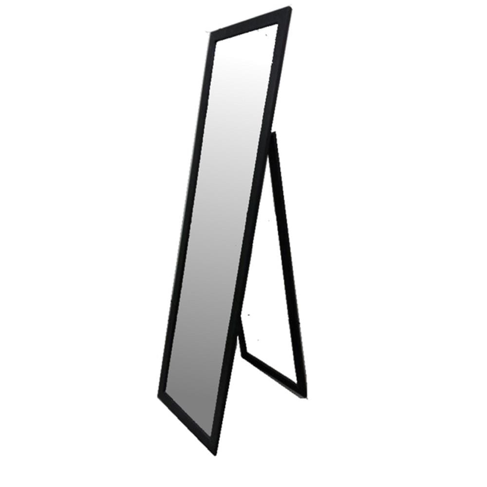 COSSY+ STANDING MIRROR FRAME MS149-STD-BLACK H125XW34XD3.5 CM