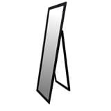 COSSY PLUS STANDING MIRROR FRAME MS149-STD-BLACK H125XW34XD3.5 CM