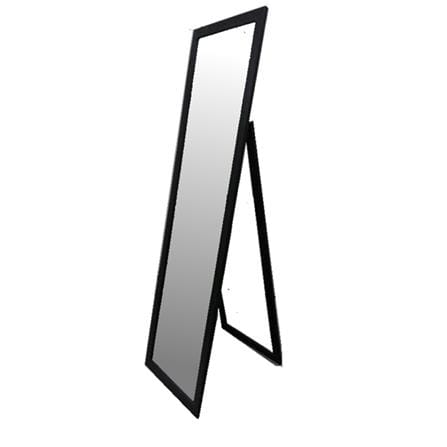 COSSY+ STANDING MIRROR FRAME MS149-STD-BLACK H125XW34XD3.5 CM