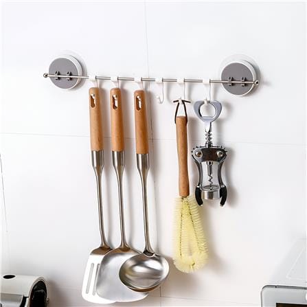 COSSY PLUS TOWEL HOOK JS185022 WHITE H7XW39.5XD6CM