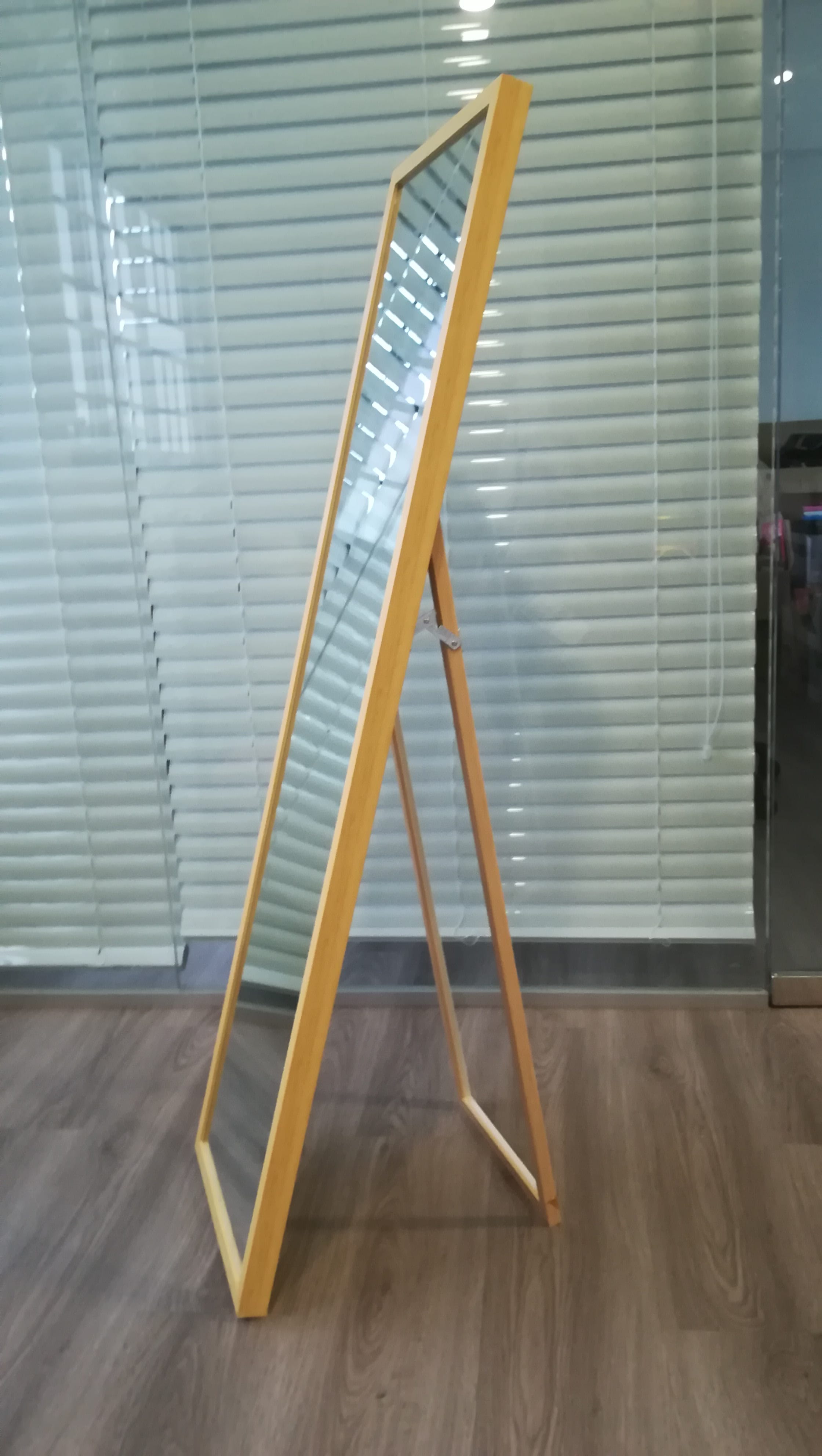 COSSY PLUS STANDING MIRROR MS149-STD-PINE H125XW34XD3.5 CM