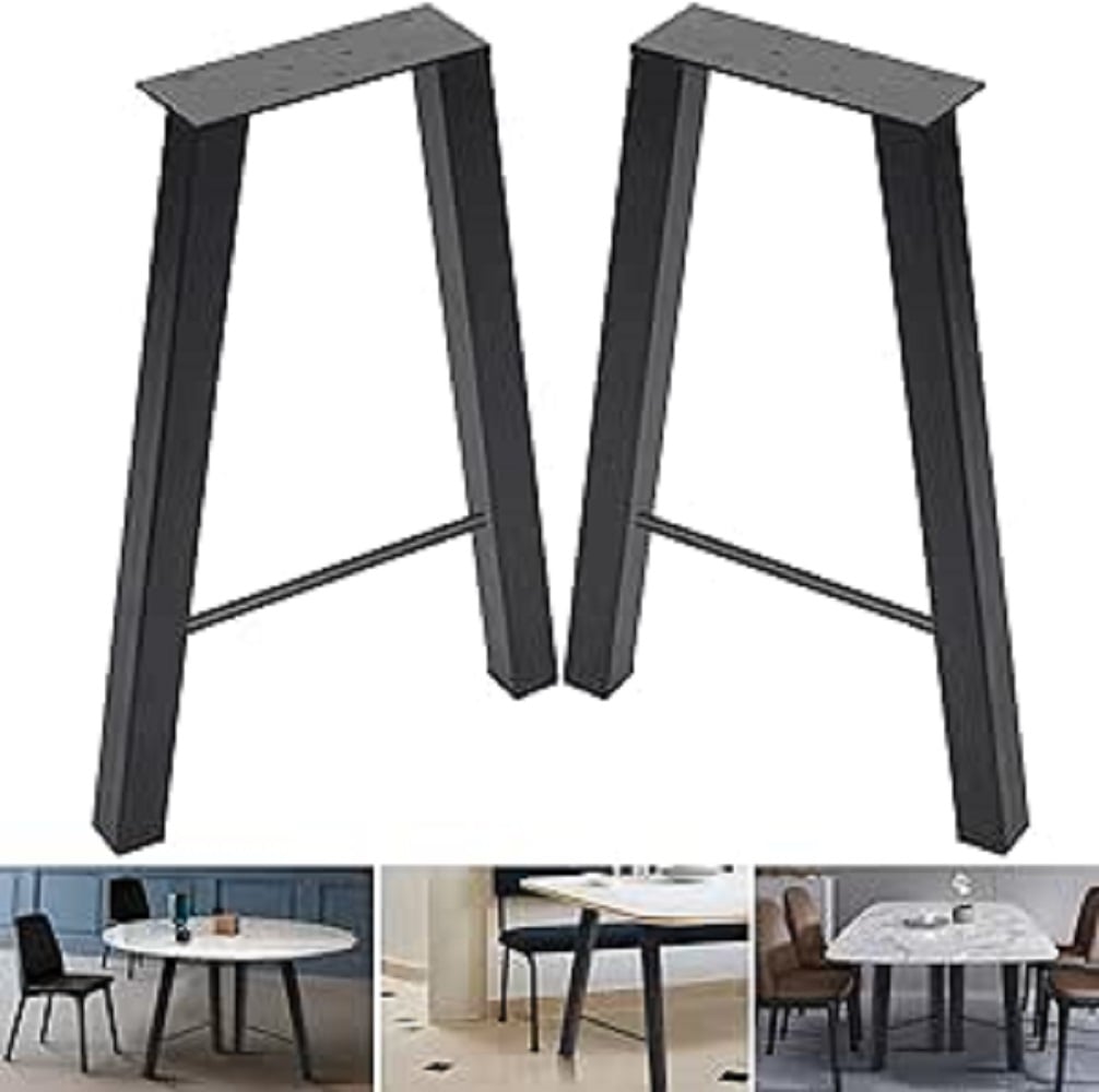 DINING TABLE METAL FRAME 1.5M BLACK