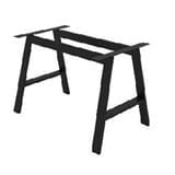 DINING TABLE METAL FRAME 1.5M BLACK