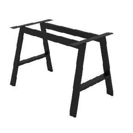 DINING TABLE METAL FRAME 1.5M BLACK