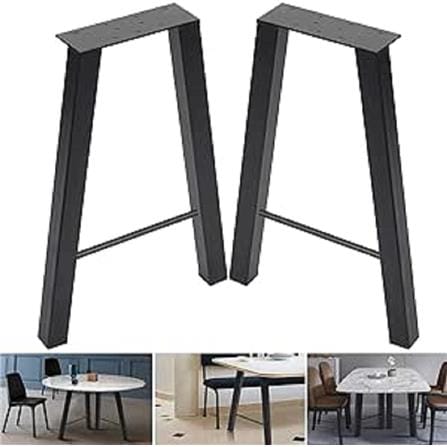 DINING TABLE METAL FRAME 1.5M BLACK