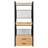 WARDROBE FURDINI PLANK W10-800-22D BROWN [EXCLUSIVE FROM HOMEPRO THAILAND]