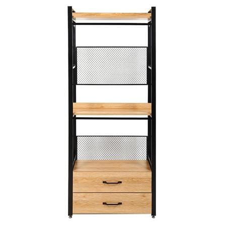 WARDROBE FURDINI PLANK W10-800-22D BROWN [EXCLUSIVE FROM HOMEPRO THAILAND]