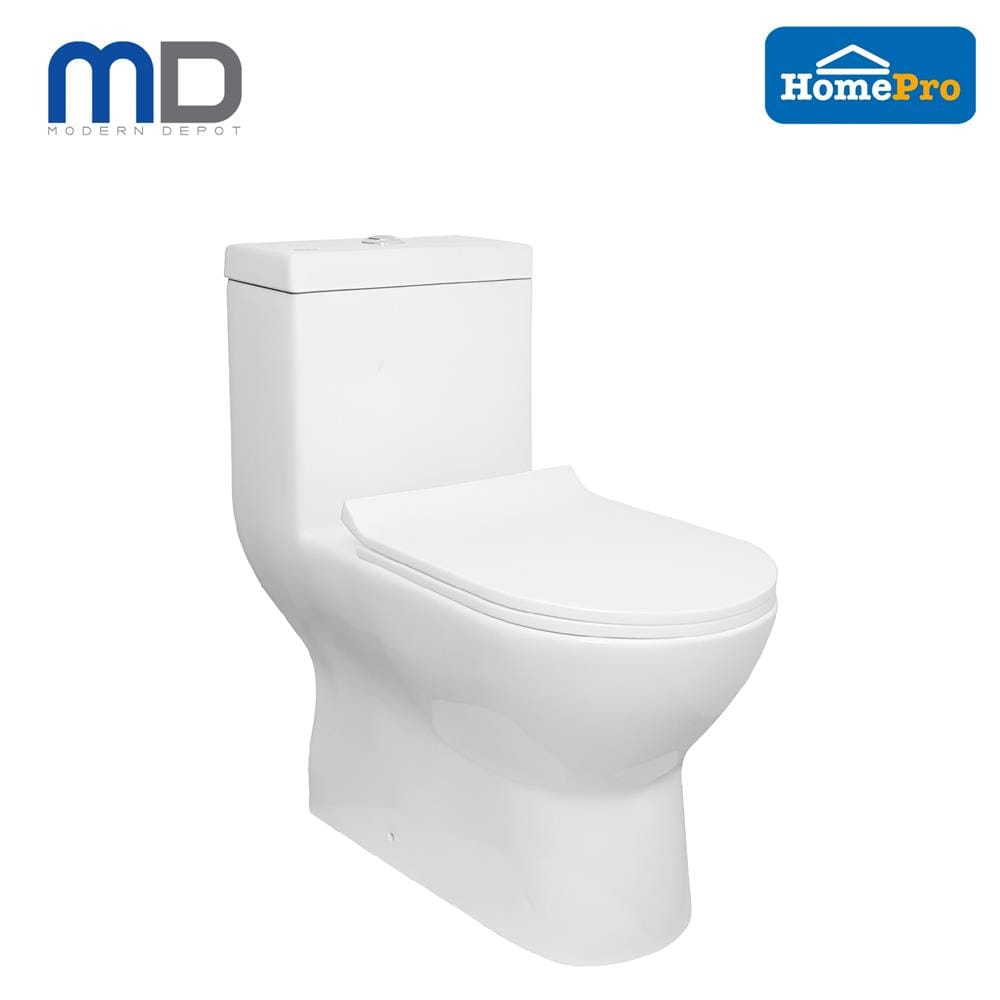 MD 1P TOILET PANDORA 2.0 3/6 LITRES WHITE