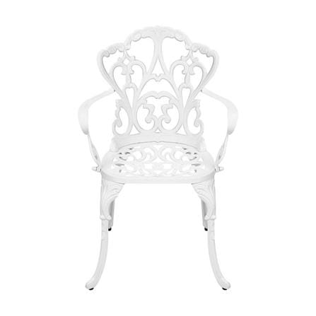 4-SEAT PATIO SET SPRING VICTORIA ALLOY WHITE [EXCLUSIVE FROM HOMEPRO THAILAND]