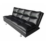 SOFA BED FURDINI MUFFIN PU BLACK [EXCLUSIVE FROM HOMEPRO THAILAND]