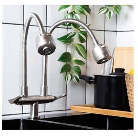 RASLAND SINK FAUCET RA A124-A3636 SS H34XW19XD18 CM