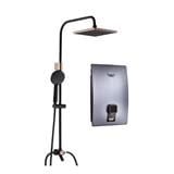 RUBINE SHOWER HEATER DC PUMP WITH RAIN SHOWER S731D-GRAB AGEAN BLUE