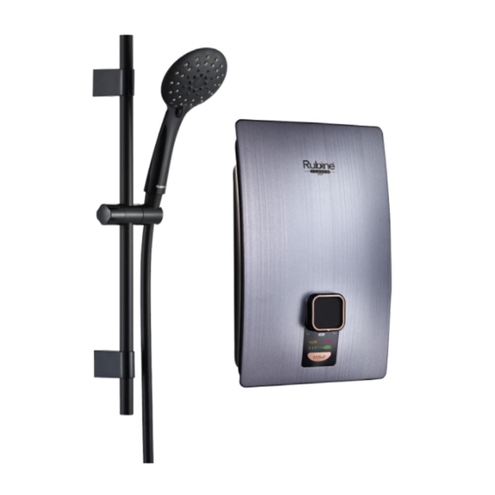 RUBINE SHOWER HEATER DC PUMP WITH HAND SHOWER S731D-BAB AGEAN BLUE