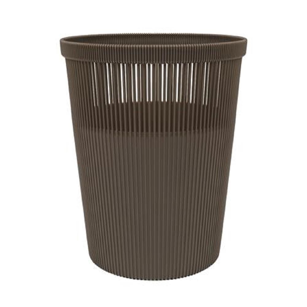 ROUND DUSTBIN ACCO BONNIE 8L BROWN