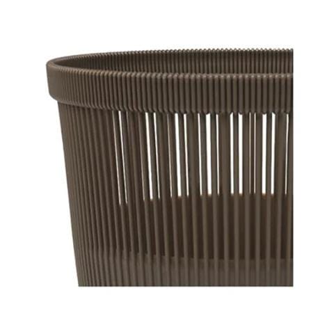 ROUND DUSTBIN ACCO BONNIE 8L BROWN