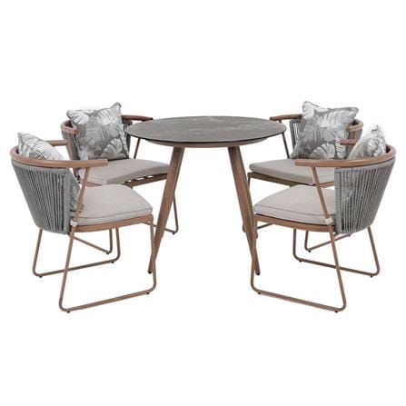 4-SEAT PATIO SET SPRING EMERALD [EXCLUSIVE FROM HOMEPRO THAILAND]