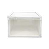 SHOE BOX DIY MONO 28X37X18.3CM WHITE