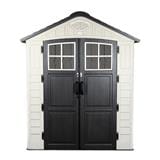 STORAGE SHED WITH CLEAR TOP PANELS SPRING EVEREST N1A1 197X129CM [EXCLUSIVE FROM HOMEPRO THAILAND]
