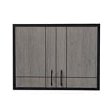 DOUBLE WALL CABINET CABIN CHIC 86X66CM GRAY