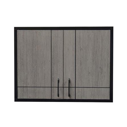 DOUBLE WALL CABINET CABIN CHIC 86X66CM GRAY