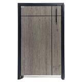 GAS TANK DOOR CABIN CHIC 49.5X75CM GRAY [EXCLUSIVE FROM HOMEPRO THAILAND]