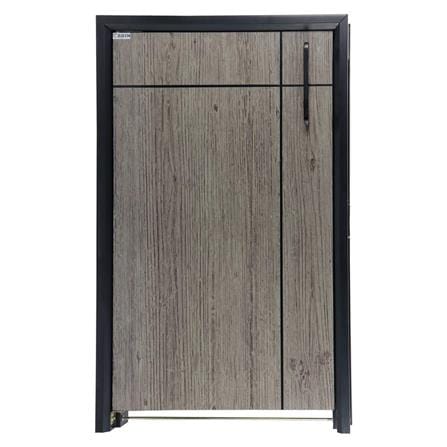GAS TANK DOOR CABIN CHIC 49.5X75CM GRAY [EXCLUSIVE FROM HOMEPRO THAILAND]
